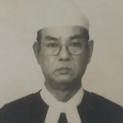 Portrait of U Hla Win, B.A, B.L
